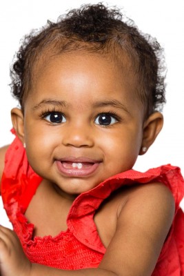 Headshot of baby girl