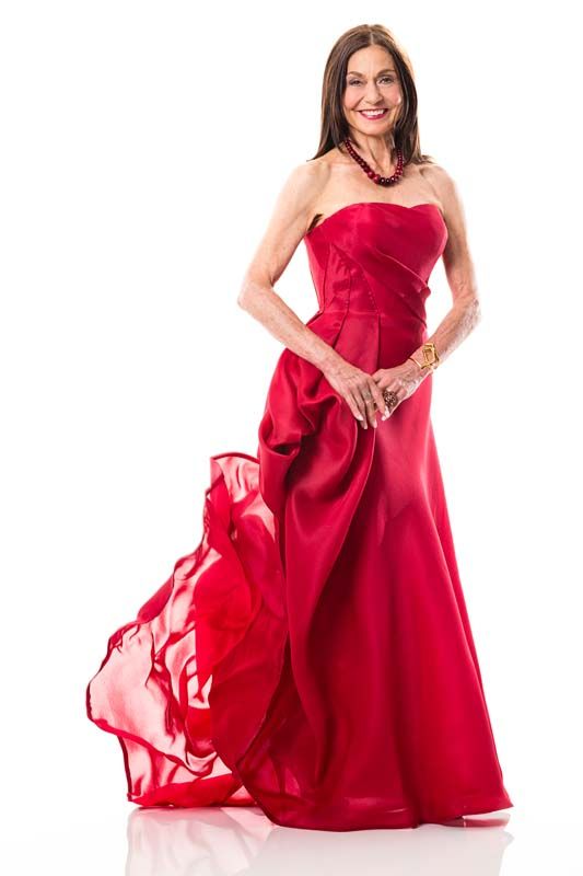 Joy H Red Gown