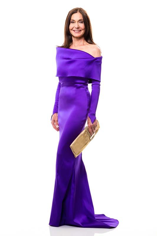 Joy H Purple Gown