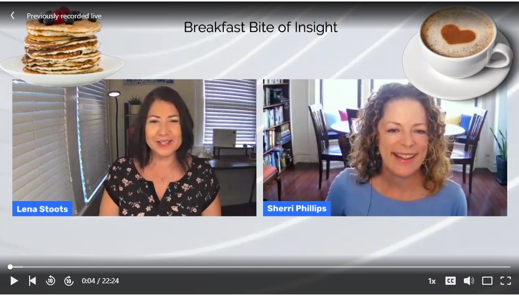 Breakfast Bite of Insight podcast with Lena Stoots