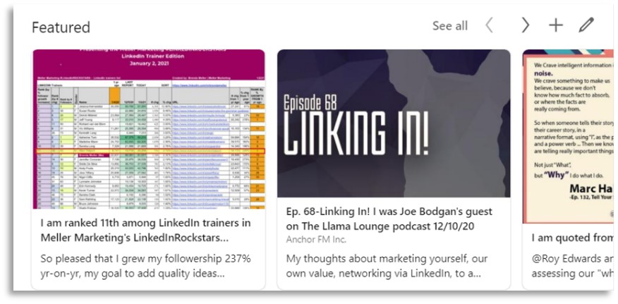 LinkedIn Featured