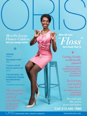 Dentist on Cover of Oris Magazine