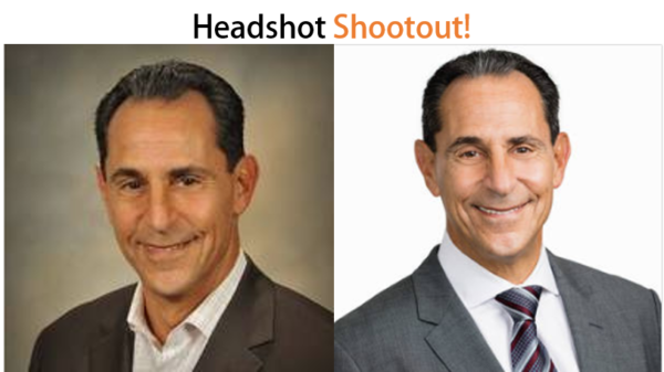 Headshot Shootout:  Same Man, Different Impressions