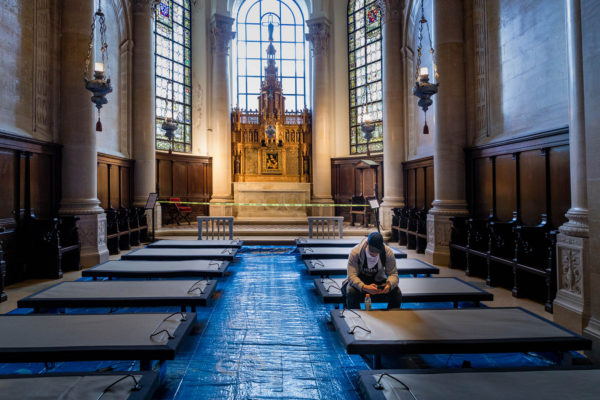 Turning Saint John the Divine into a Field Hospital