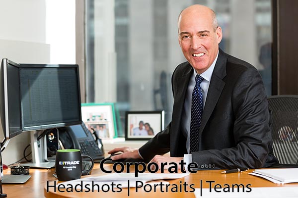 Corporate Headshots, Portraits and Team Photographs